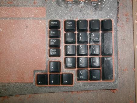arrow keys are put in