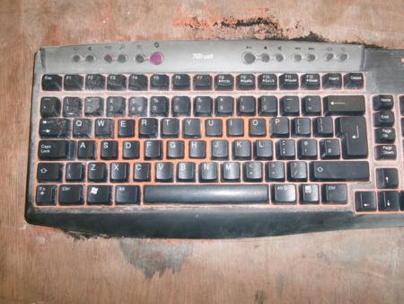 all of the keys are now in the keyboard