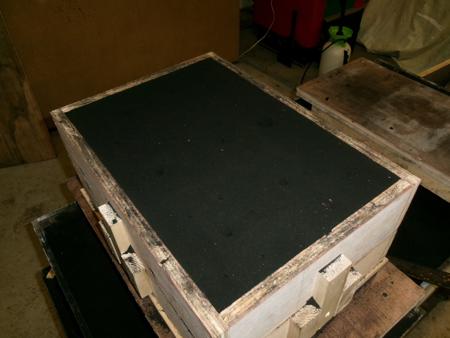 Sand-filled boxes