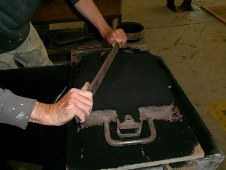 scraping the sand level