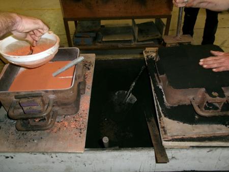 preparing second mold