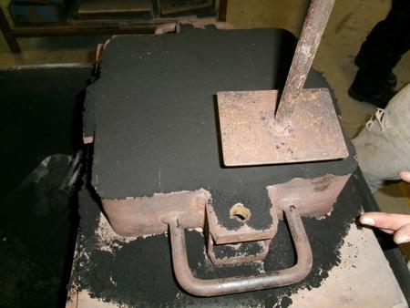 compacting sand