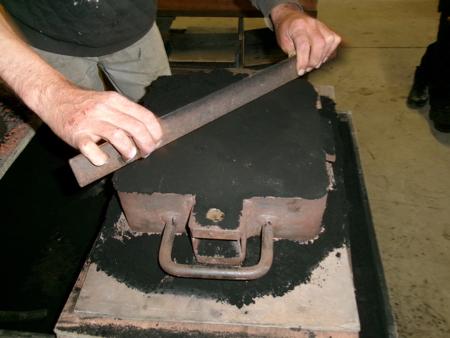 scraping the sand level