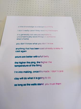 silkscreen printed paper 